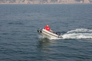  Leider kein knallrotes Gummiboot 