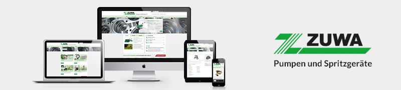 Responsive Website ZUWA-Zumpe GmbH